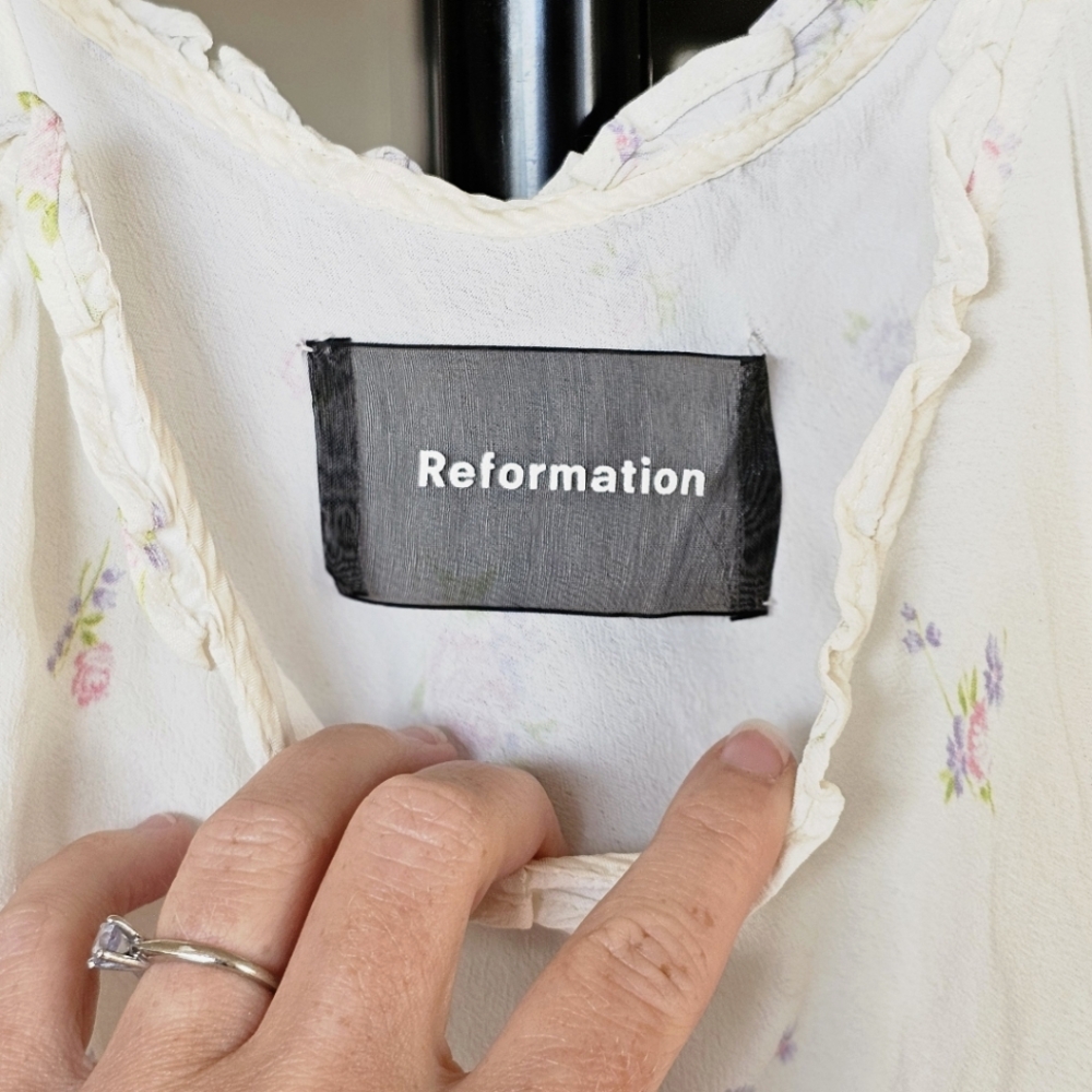 Reformation Fiddle Ruffle Camisole - Picture 5 of 5